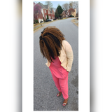 Dusty Rose Harem Jumpsuit