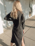 Taylor Dress Washed Black
