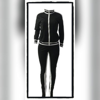 Trae White Striped Tracksuit