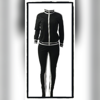 Trae White Striped Tracksuit